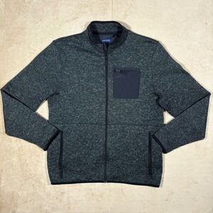 Dockers‎ Windbreaker Men's X-Large Charcoal Gray Full Zip w/ Chest Pocket Zip